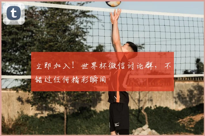 立即加入！世界杯微信讨论群，不错过任何精彩瞬间