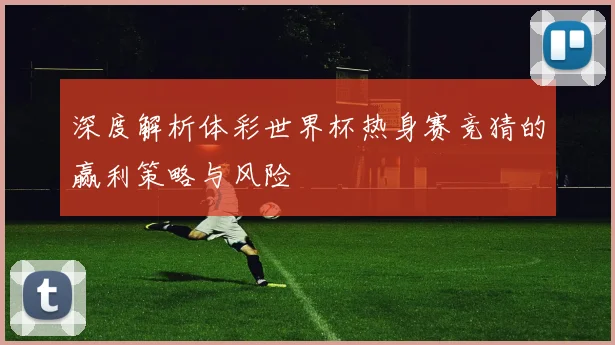 深度解析体彩世界杯热身赛竞猜的赢利策略与风险