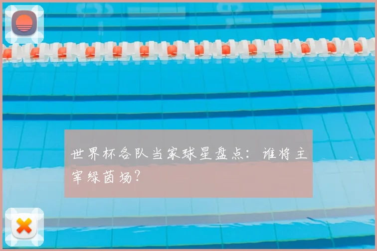 世界杯各队当家球星盘点：谁将主宰绿茵场？