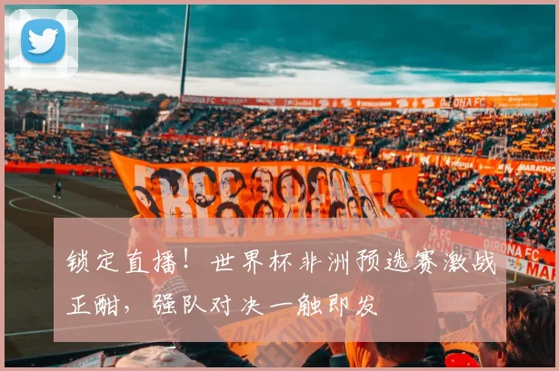 锁定直播！世界杯非洲预选赛激战正酣，强队对决一触即发